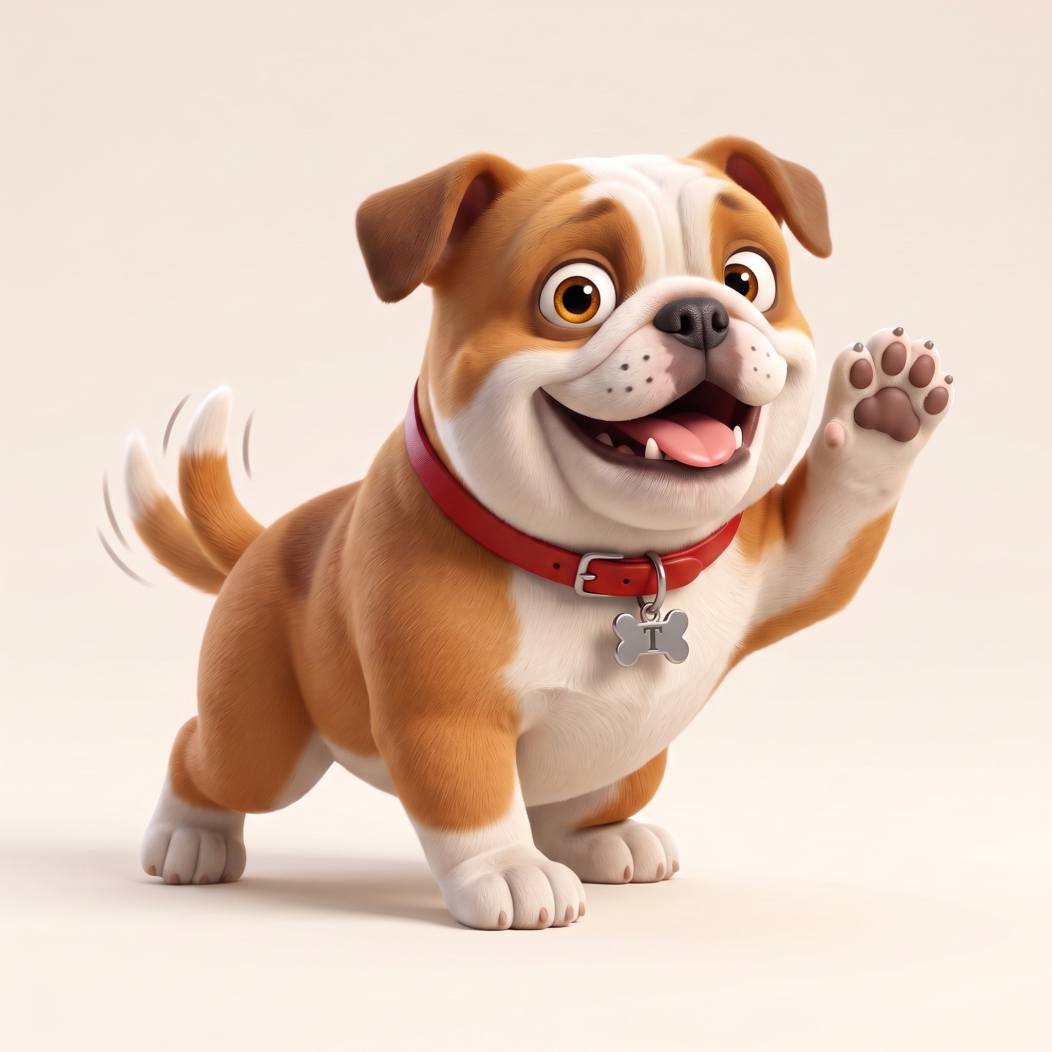 Turbo the bulldog mascot